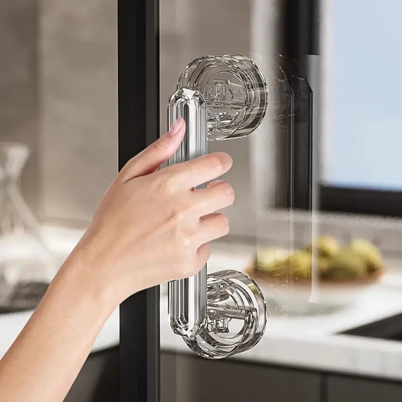Door Handle With Suction Cup For Practical Handling - TRENDVYO