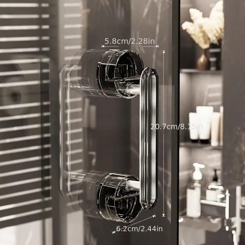 Door Handle With Suction Cup For Practical Handling - TRENDVYO