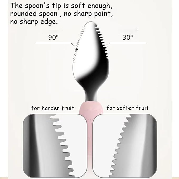 Double Head Baby Silicone Food Spoon - TRENDVYO
