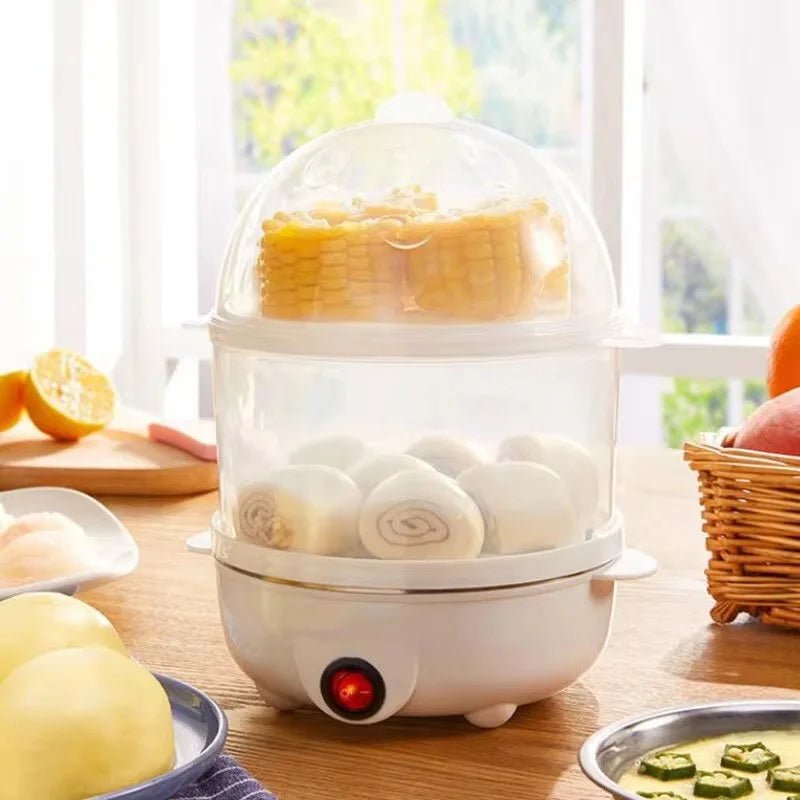 Double Layer Multifunctional Electric Egg Cooker - TRENDVYO