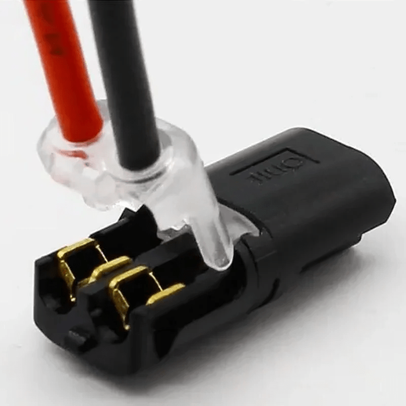 Double-wire Push-in Connector with Locking Buckle - TRENDVYO