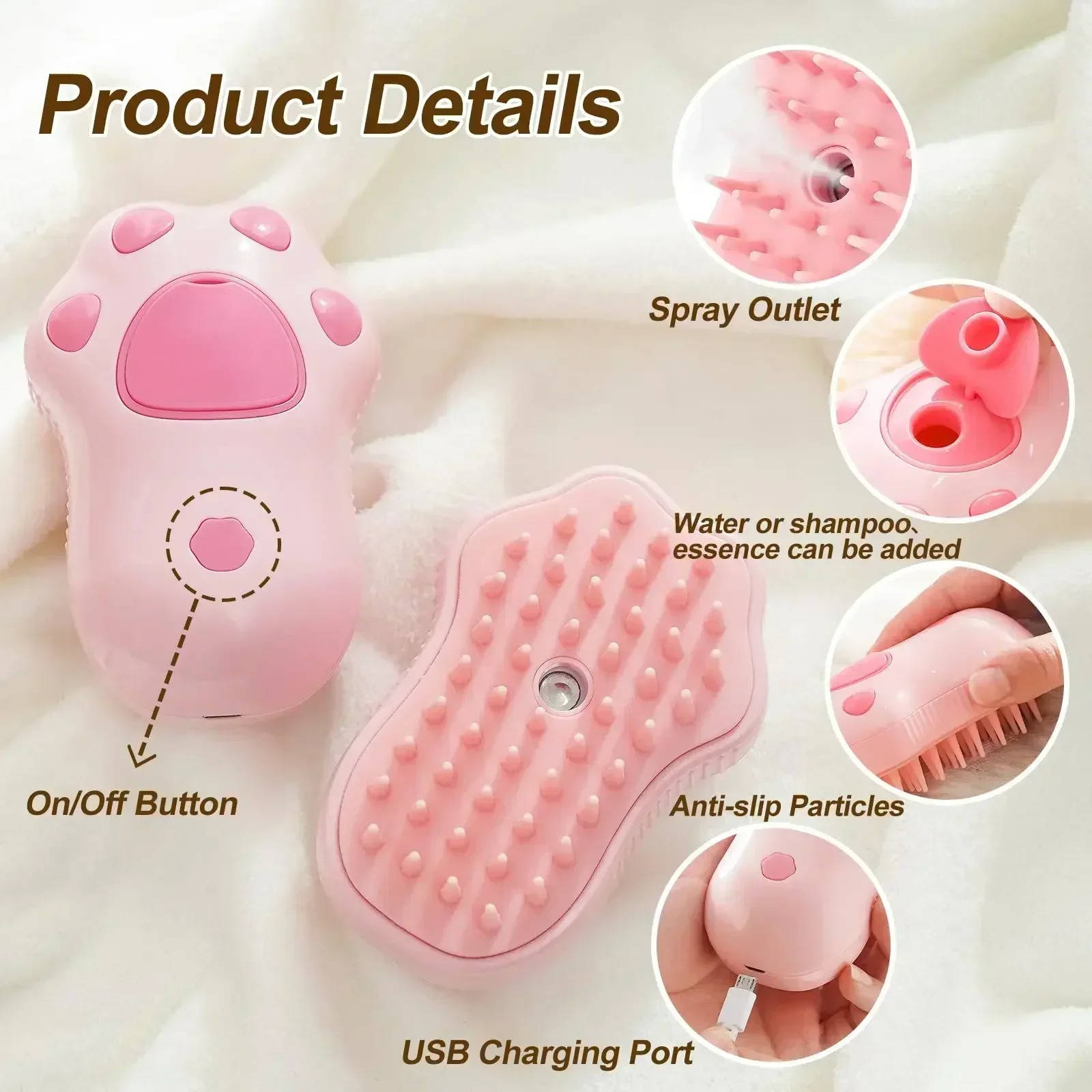 Steam Dog Brush