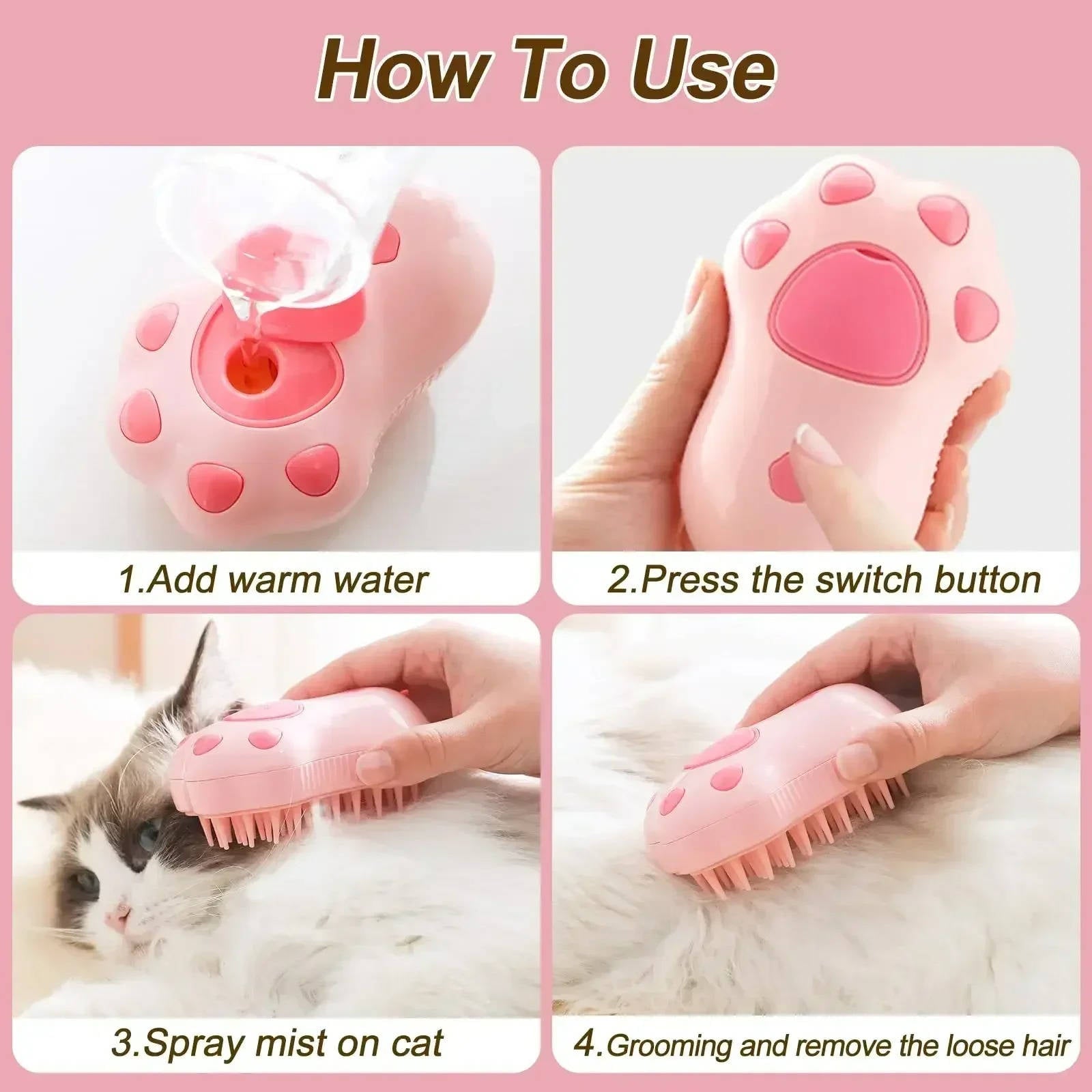 Steam Dog Brush