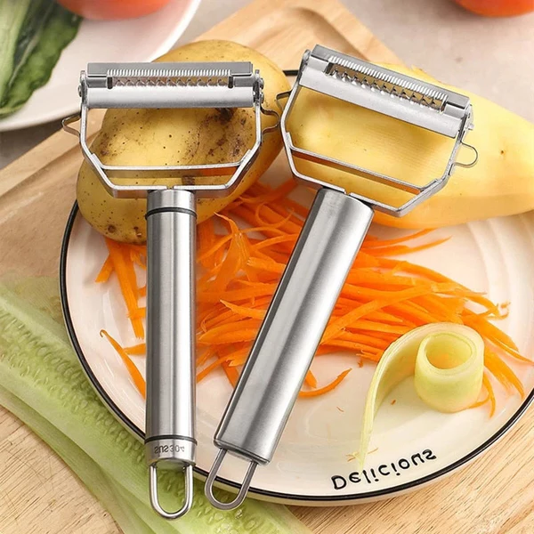 Dual-Blade Peeler for Slicing - TRENDVYO
