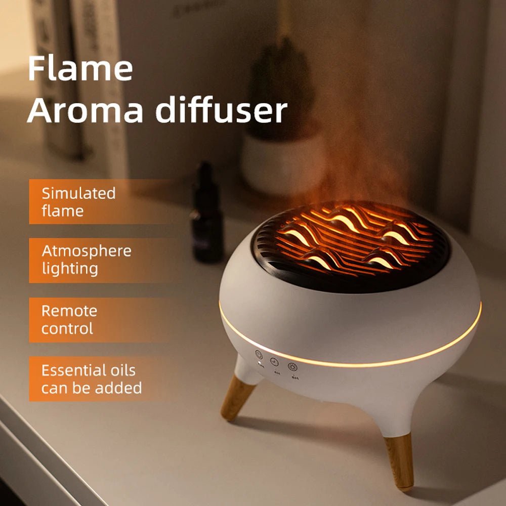 Dynamic Jellyfish Flame Aroma Diffuser - TRENDVYO