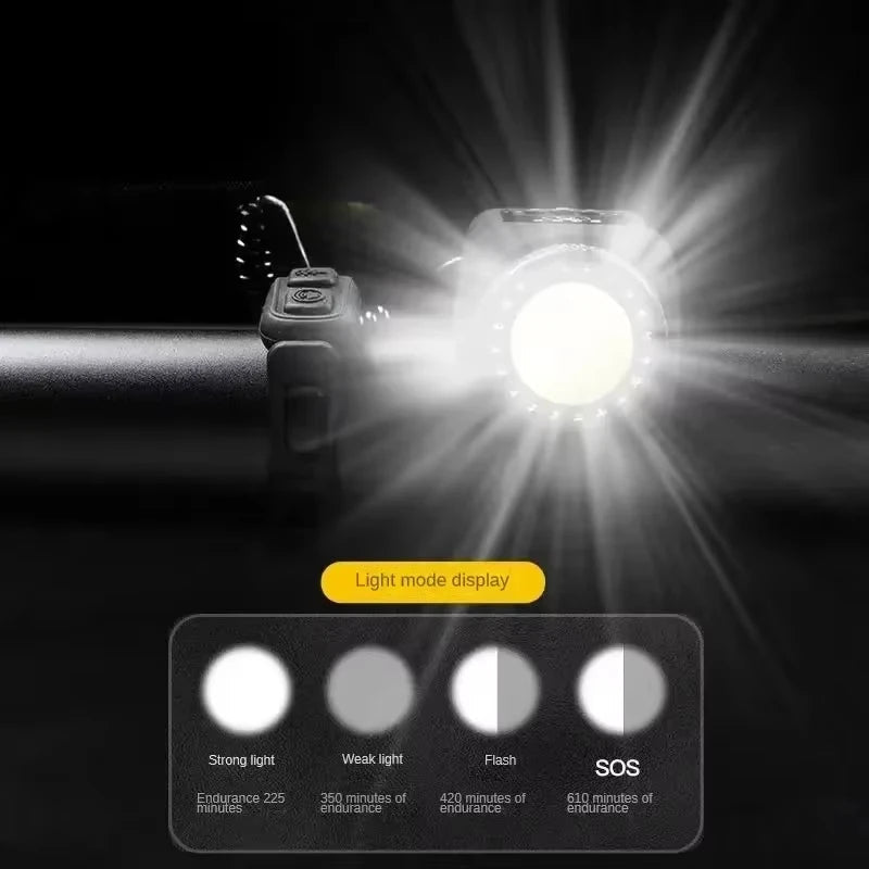 Electric Bike Horn and Front Light - TRENDVYO