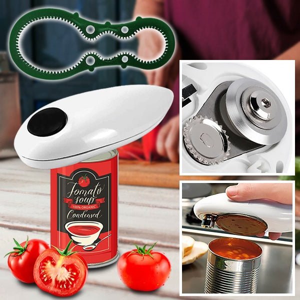Electric Can Opener and Bottle Opener - TRENDVYO