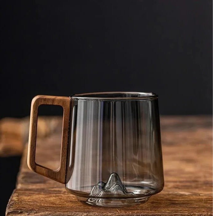 Elegant Glass Cup with Handle - TRENDVYO