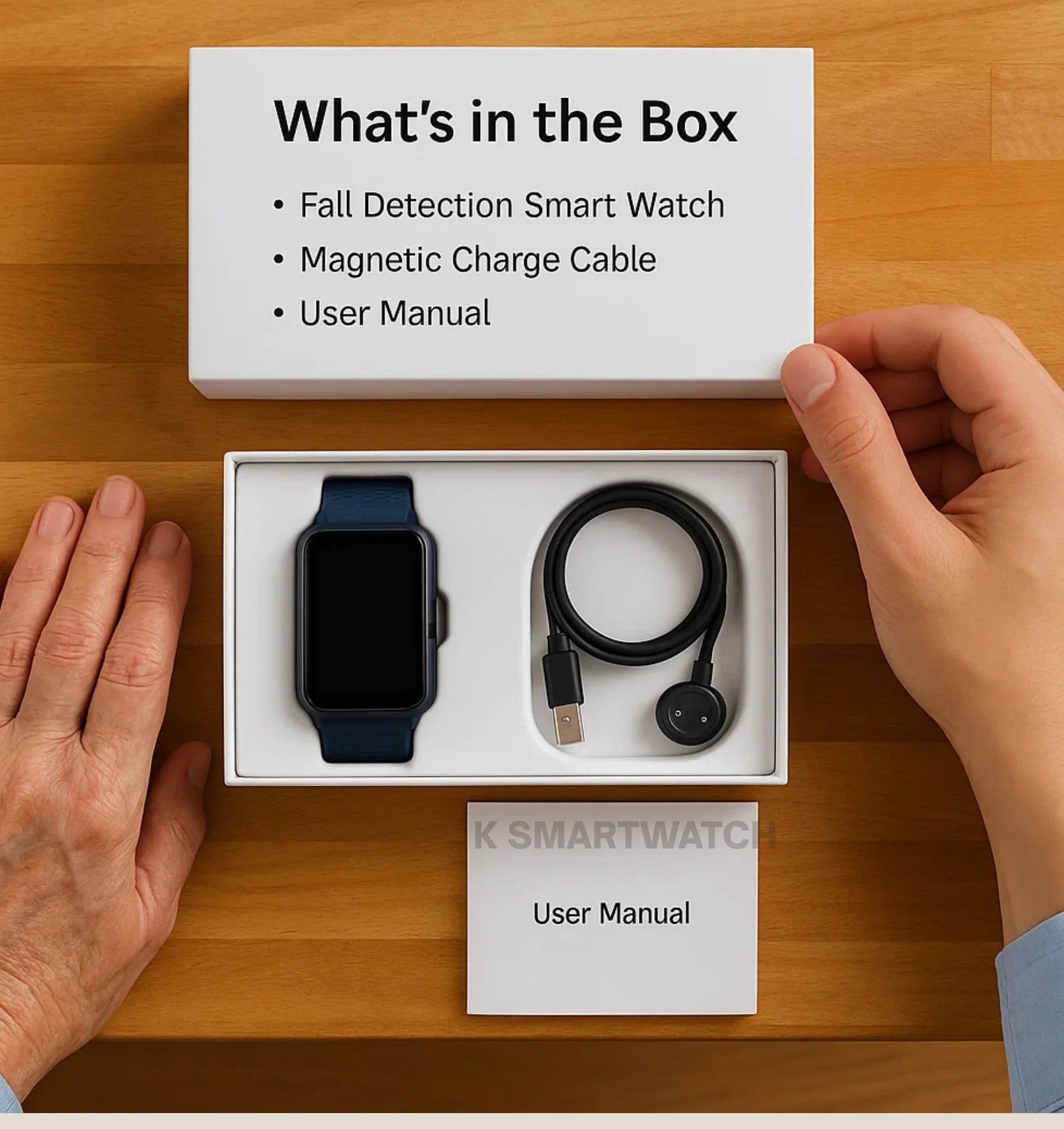 Fall Detection Smartwatch for Seniors - TRENDVYO