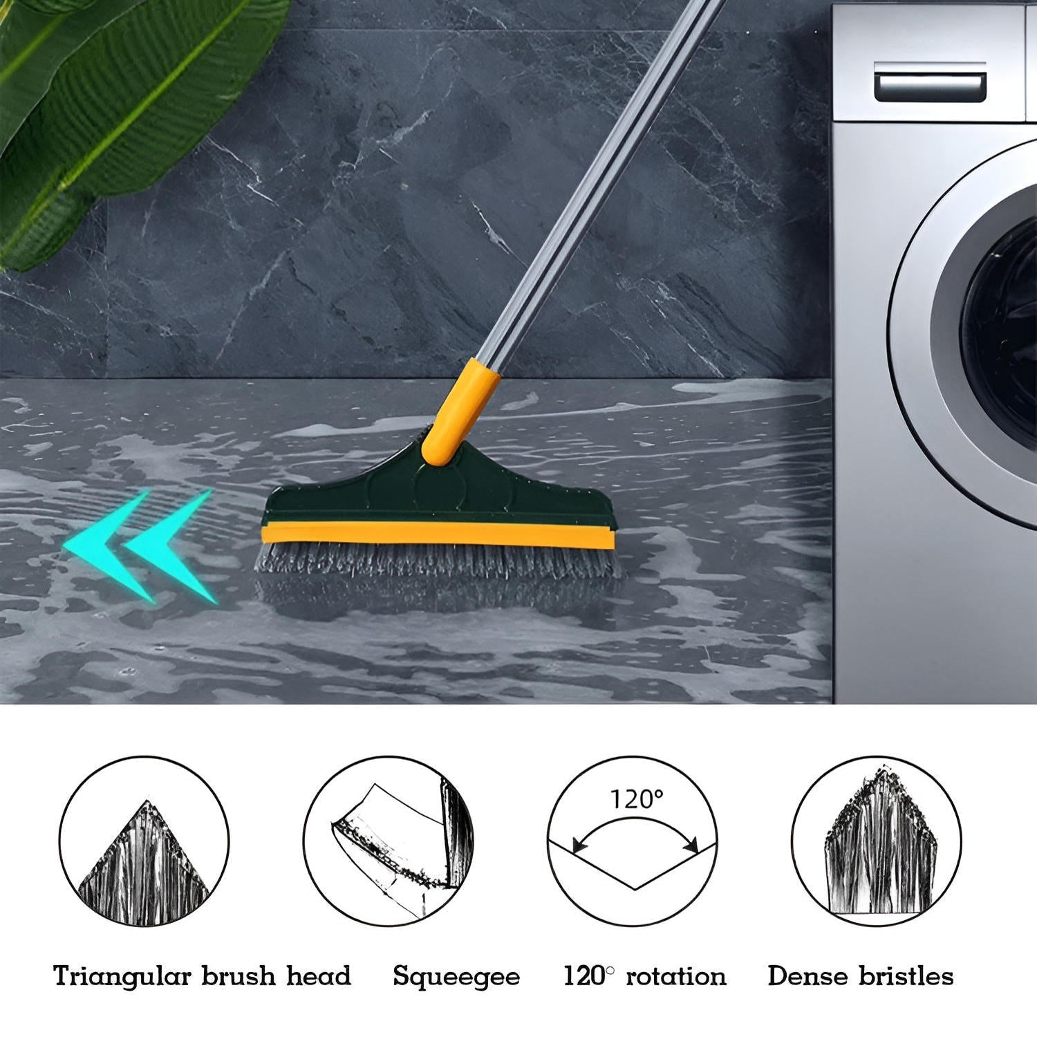 Floor Scrub Brush - TRENDVYO