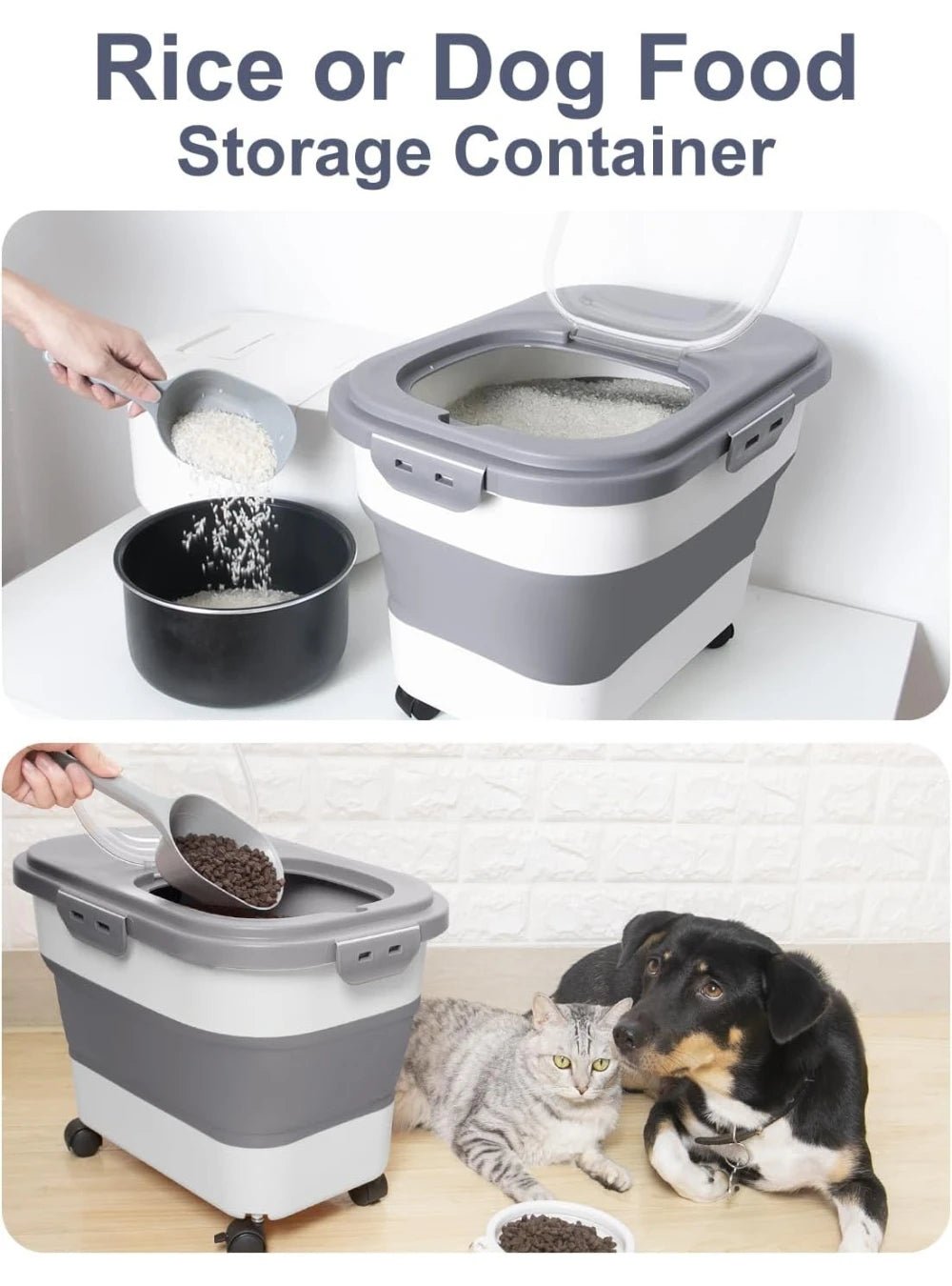 Foldable Large Capacity Food Storage - TRENDVYO