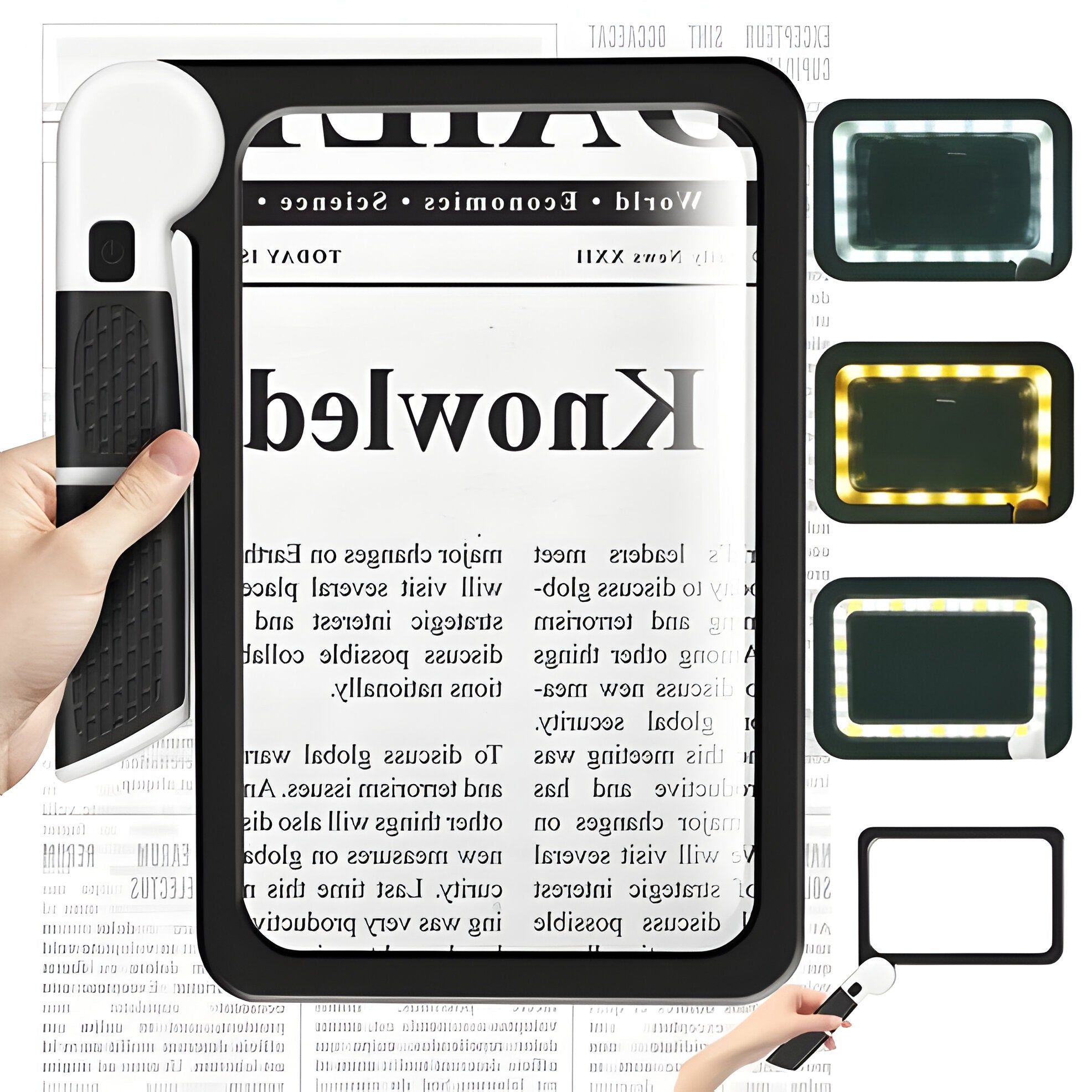 Foldable LED Magnifying Glass - TRENDVYO