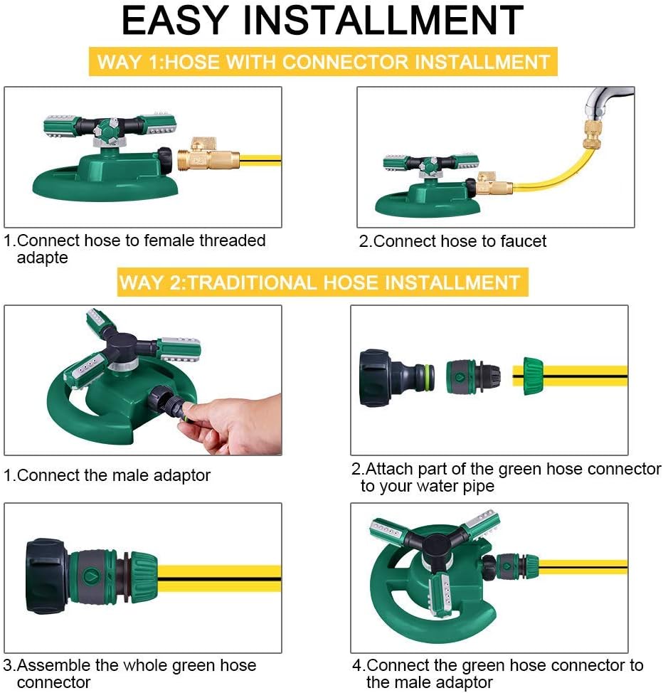 Garden Lawn Water Sprinkler - TRENDVYO