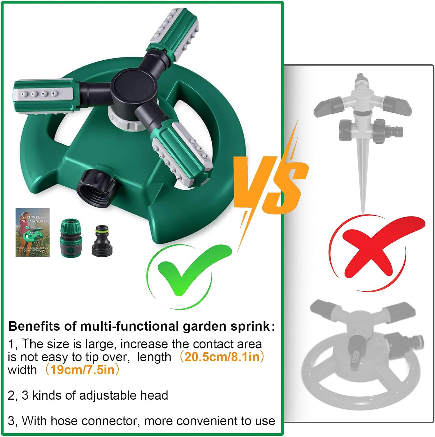 Garden Lawn Water Sprinkler - TRENDVYO