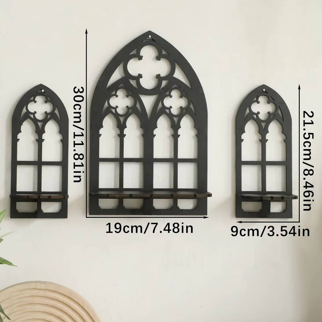 Gothic Wall Decor 3 Set - TRENDVYO