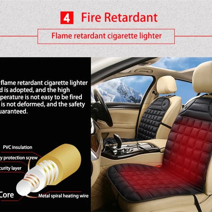 Heated Car Seat Cushion - TRENDVYO