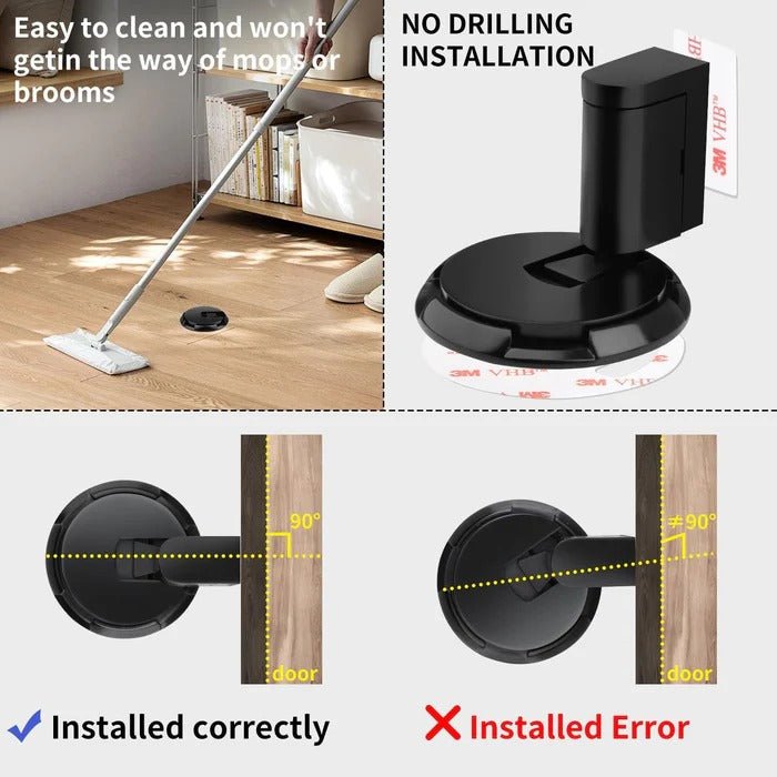 Heavy Duty Adjustable Door Stopper - TRENDVYO