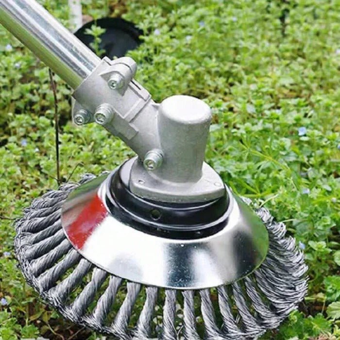 Heavy-Duty Wire Weeding Wheel - TRENDVYO