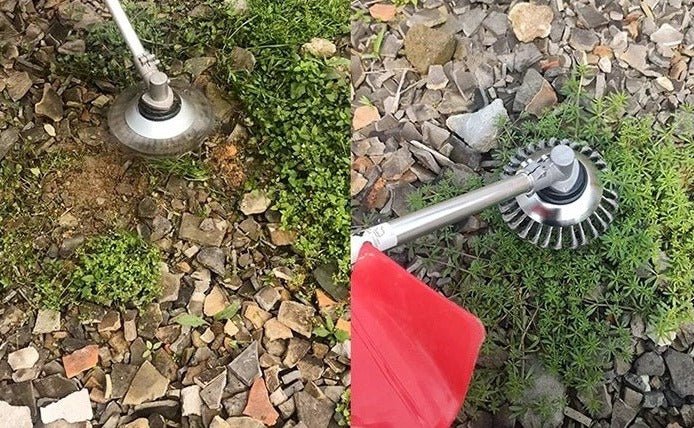 Heavy-Duty Wire Weeding Wheel - TRENDVYO
