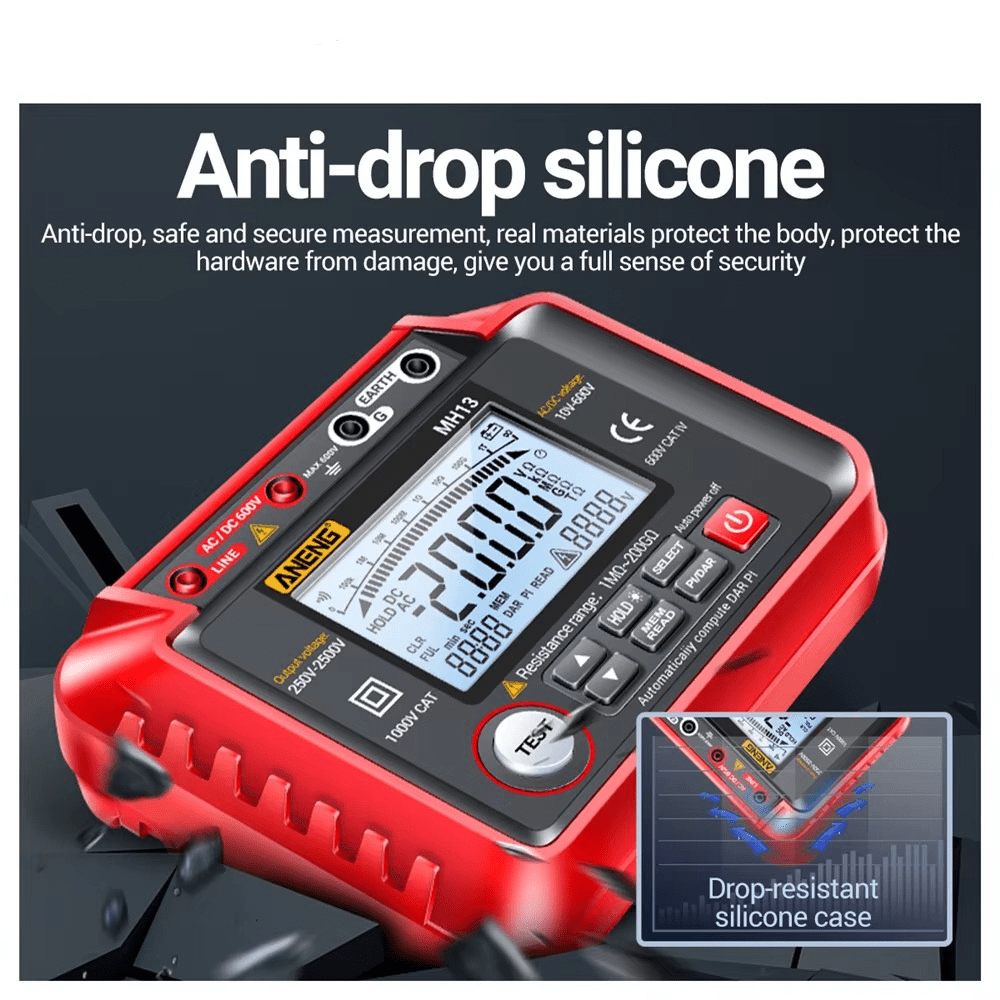 High Resistance Meter Voltage Tester Megohmmeter Tool - TRENDVYO