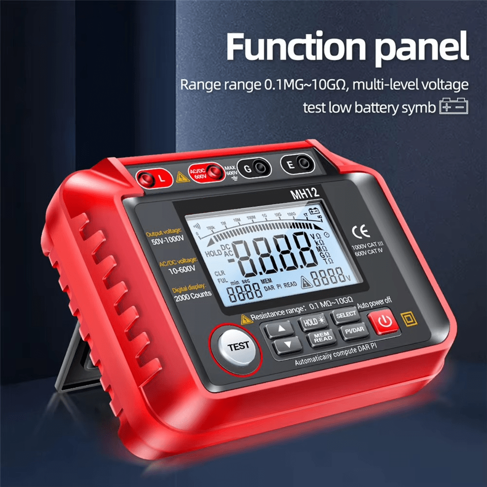 High Resistance Meter Voltage Tester Megohmmeter Tool - TRENDVYO