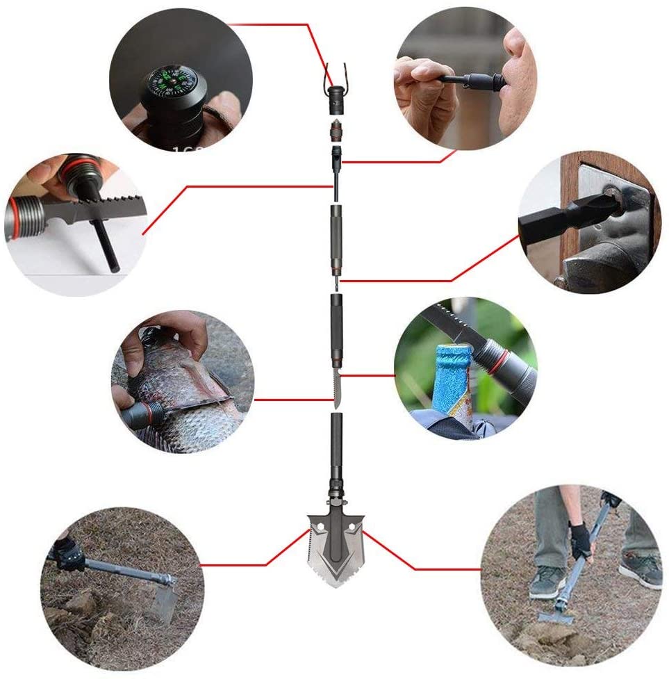 Indestructible Multi Function Survival Shovel - TRENDVYO