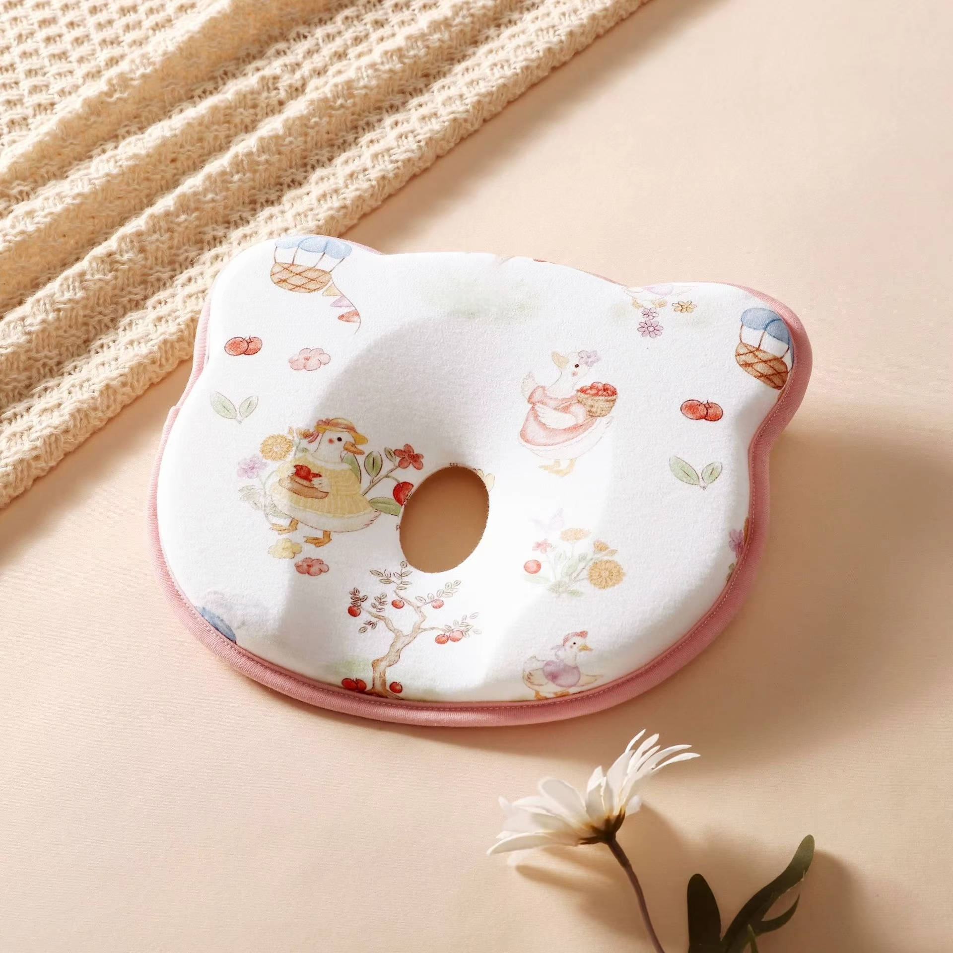 Infant Pillow Prevents Flat Head - Anti-Deviation Sweat-Absorbent - TRENDVYO
