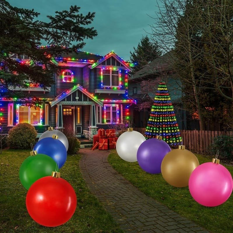Inflatable Holiday Ball Decoration - TRENDVYO