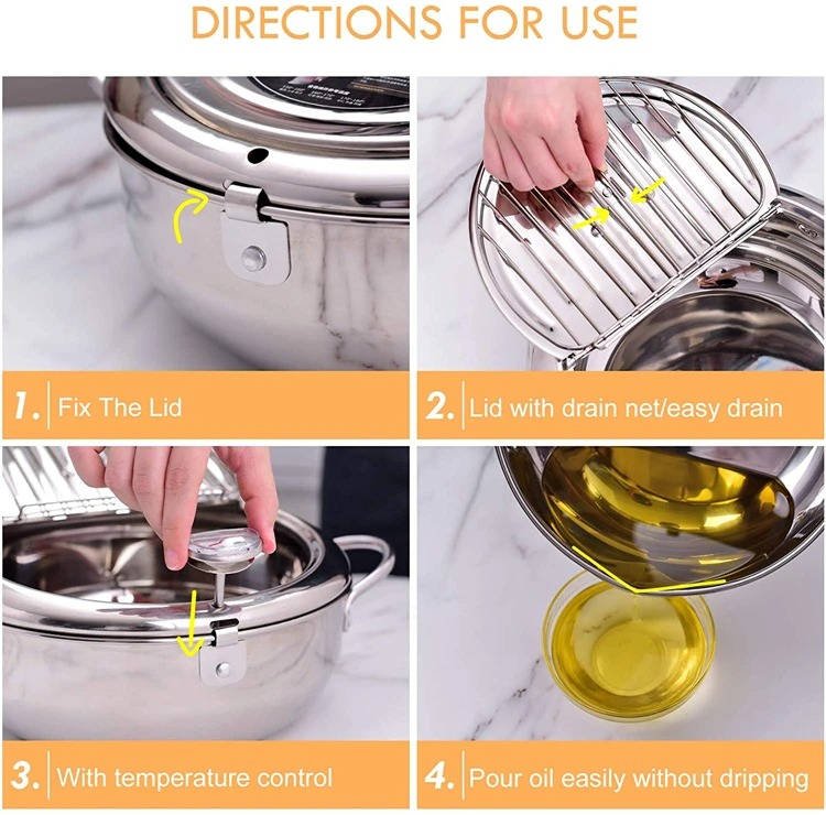 Japanese Deep Frying Pot - TRENDVYO