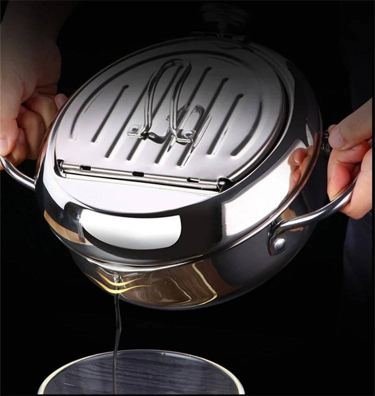 Japanese Deep Frying Pot - TRENDVYO