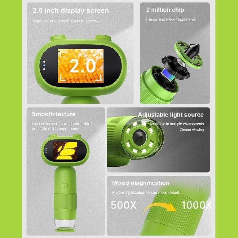 Kids Microscope Handheld - TRENDVYO