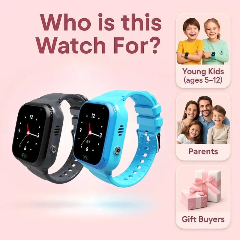 Kids Smart Watch GPS Tracker - TRENDVYO