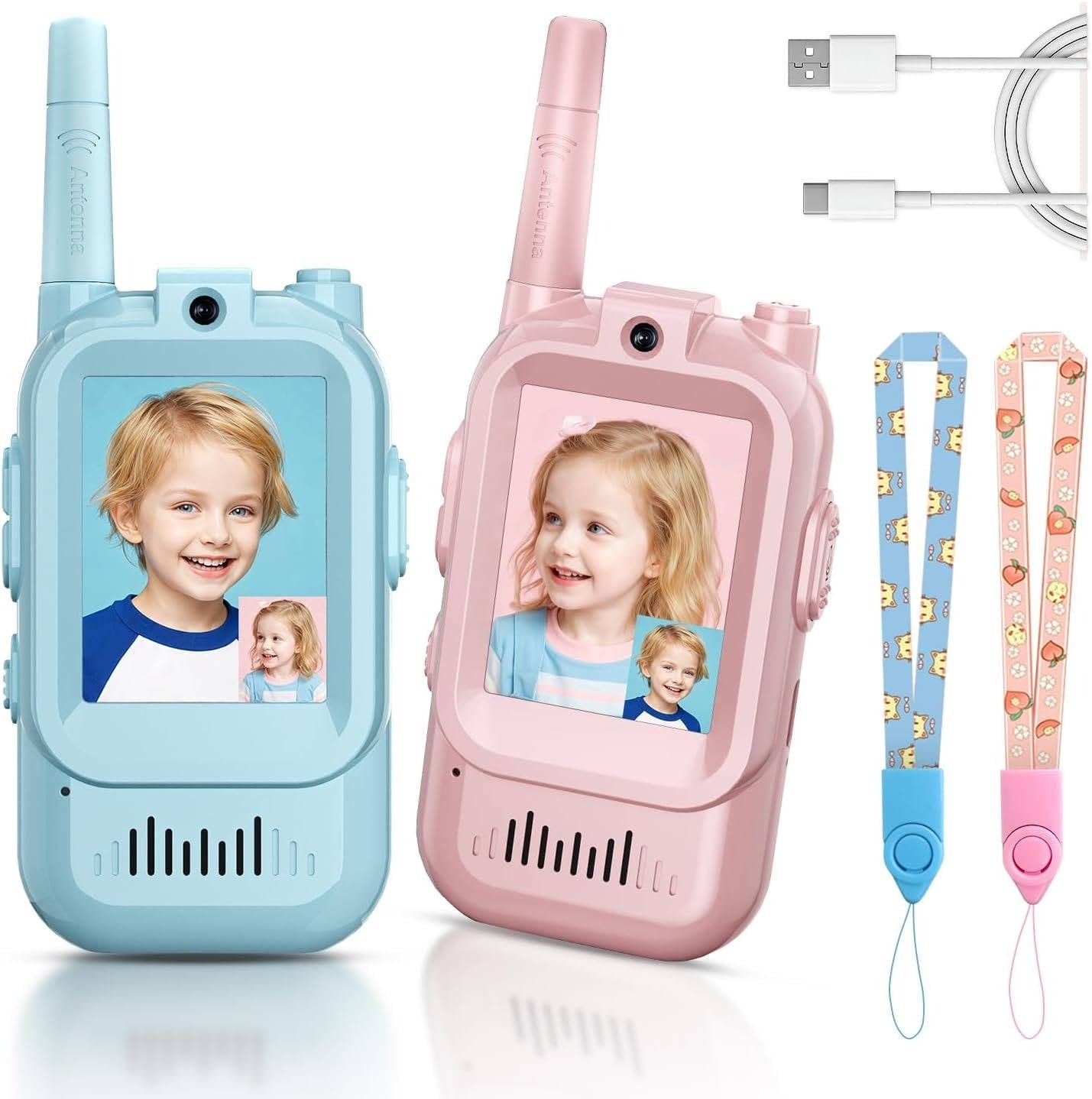 Kids Walkie Talkies Video Voice & Chat 2 Set - TRENDVYO