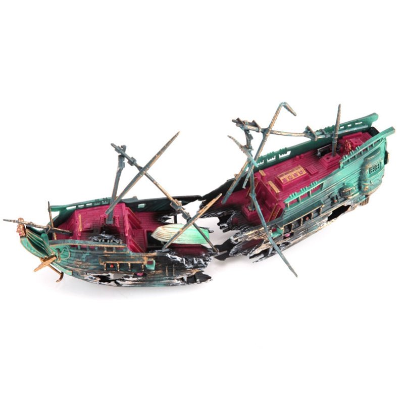 Large Shipwreck Aquarium Decoration - TRENDVYO