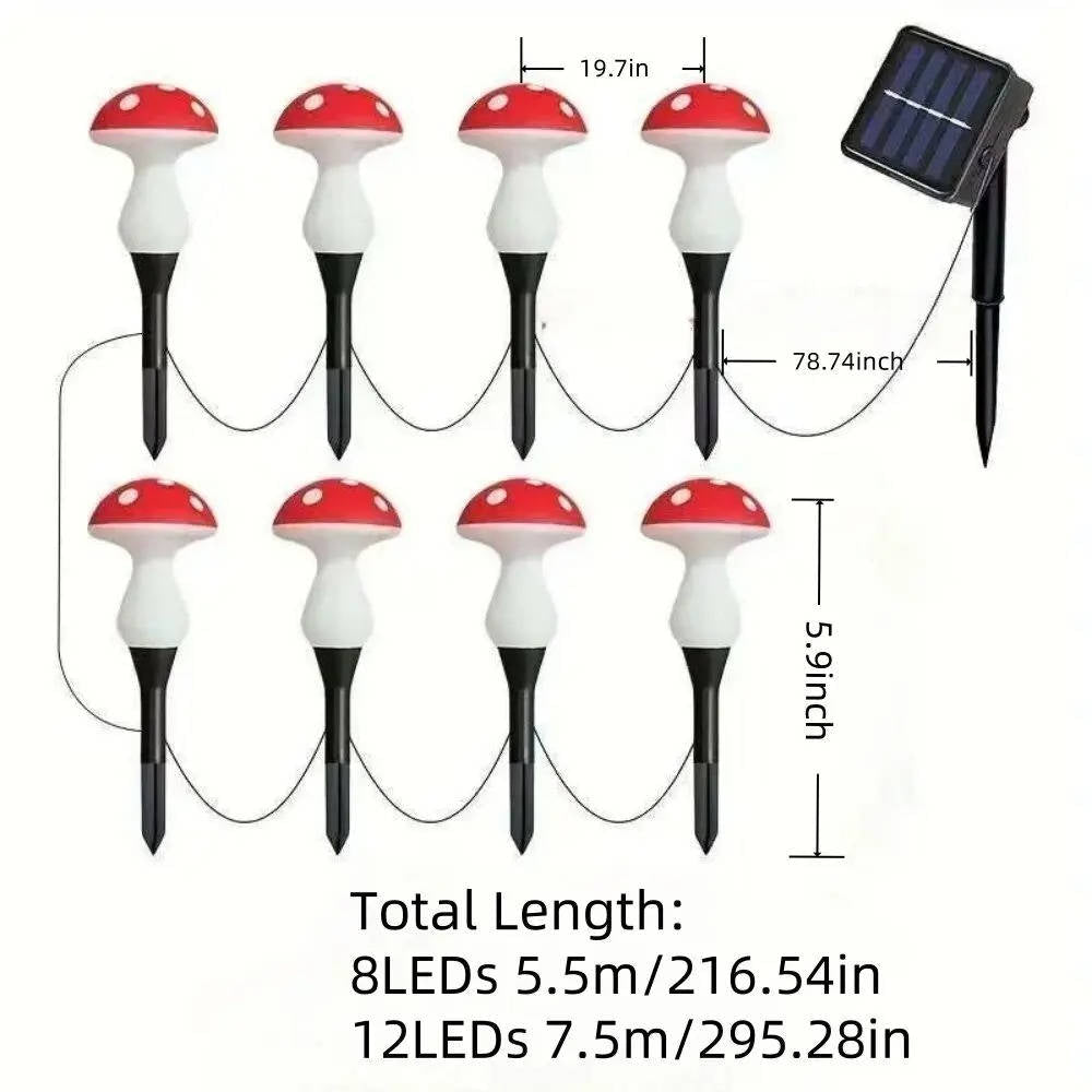 LED Solar Lights Outdoor Decorative - TRENDVYO