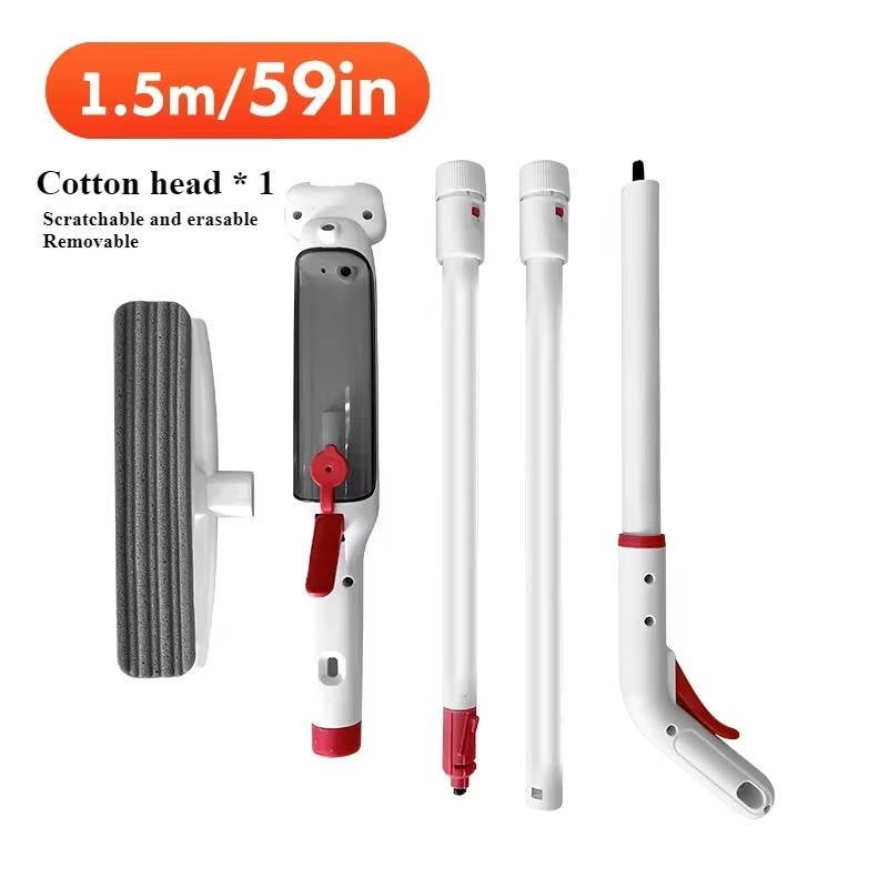 Long Handle Telescopic Window Cleaner - TRENDVYO
