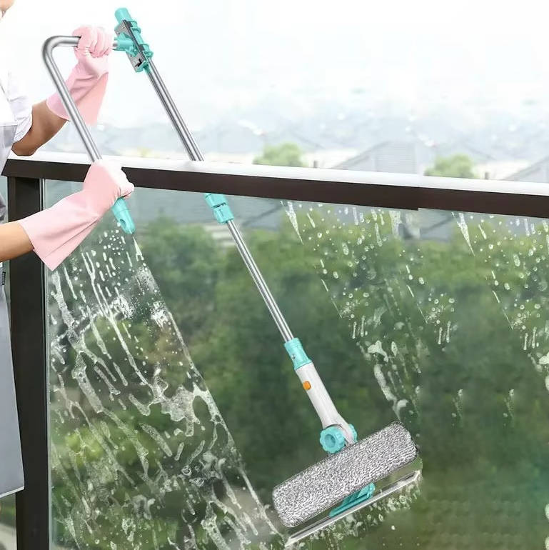 Long Handle Window Cleaner Brush - TRENDVYO