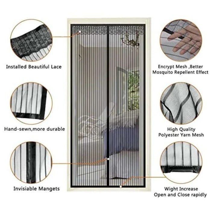 Magnetic Mesh Screen - TRENDVYO