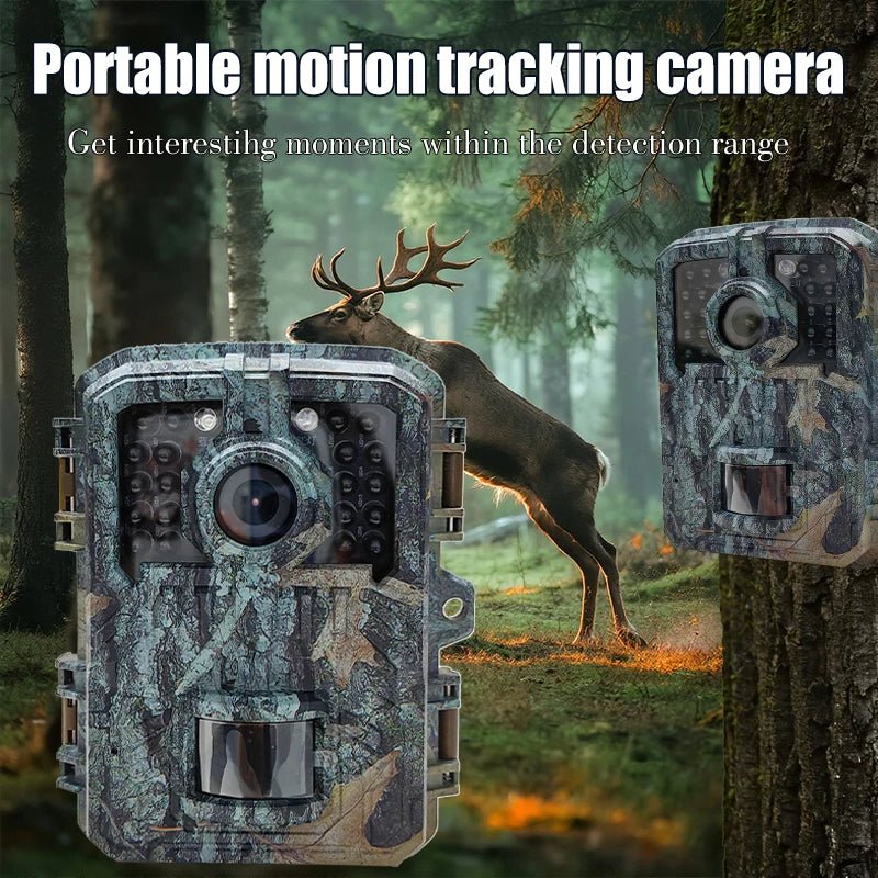 Mini 16MP Night Vision Trail Camera with PIR Motion Tracking - TRENDVYO