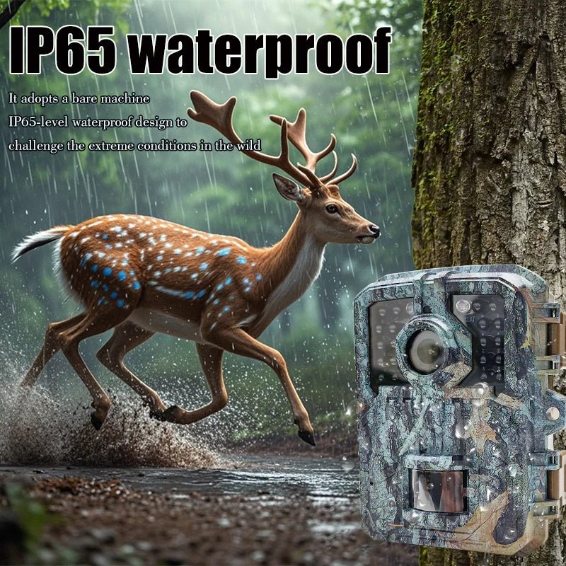 Mini 16MP Night Vision Trail Camera with PIR Motion Tracking - TRENDVYO