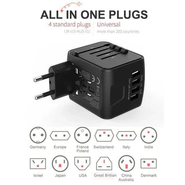 Multi-Port Travel Adapter - TRENDVYO