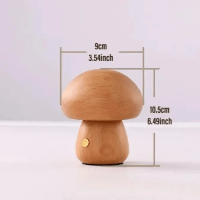Mushroom Night Light Bedside Lamp - TRENDVYO
