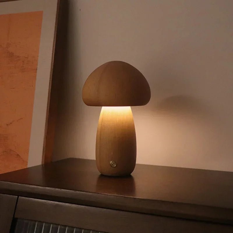 Mushroom Night Light Bedside Lamp - TRENDVYO