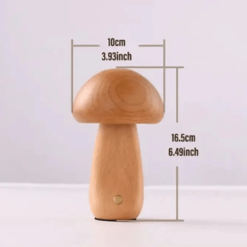 Mushroom Night Light Bedside Lamp - TRENDVYO