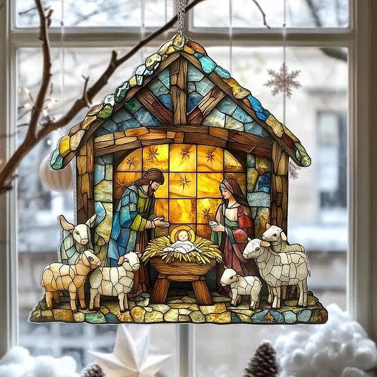 Nativity Scene Suncatcher - TRENDVYO