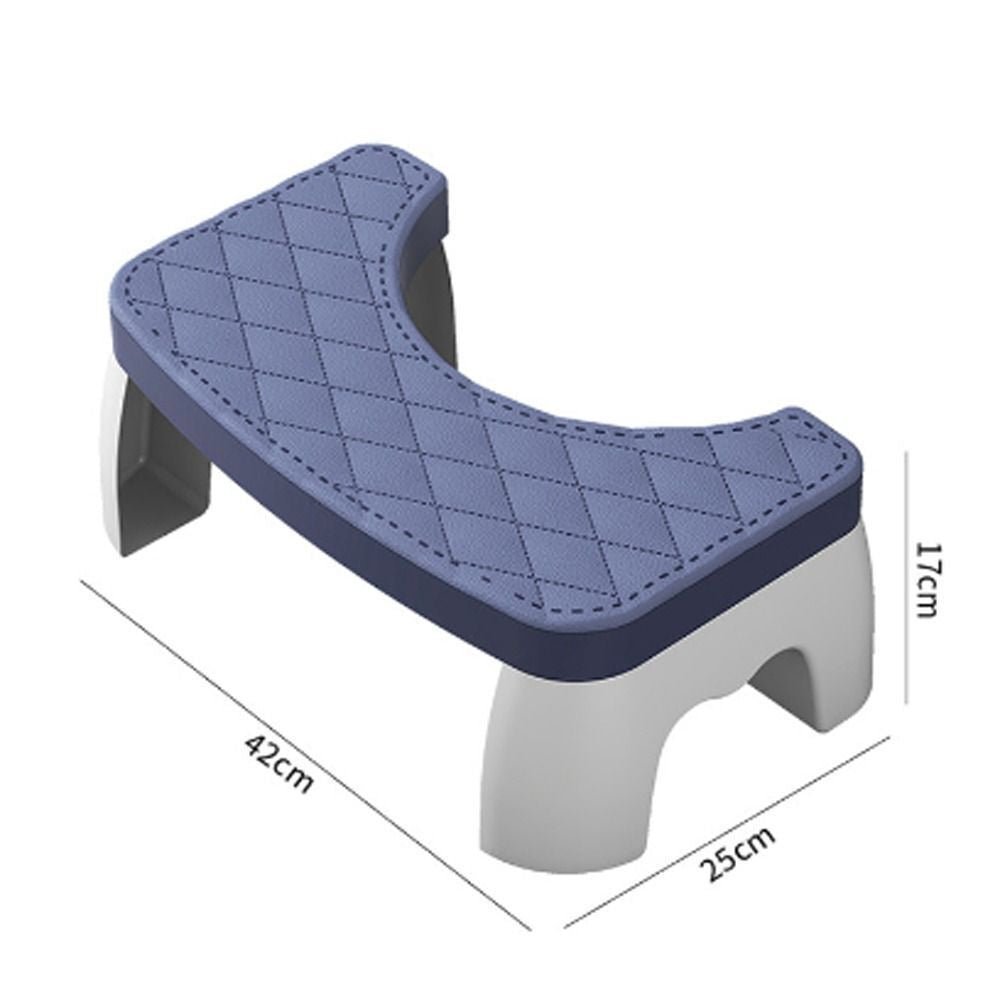 Non-Slip Compact Toilet Squat Stool - TRENDVYO