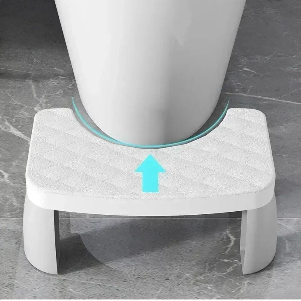 Non-Slip Compact Toilet Squat Stool - TRENDVYO