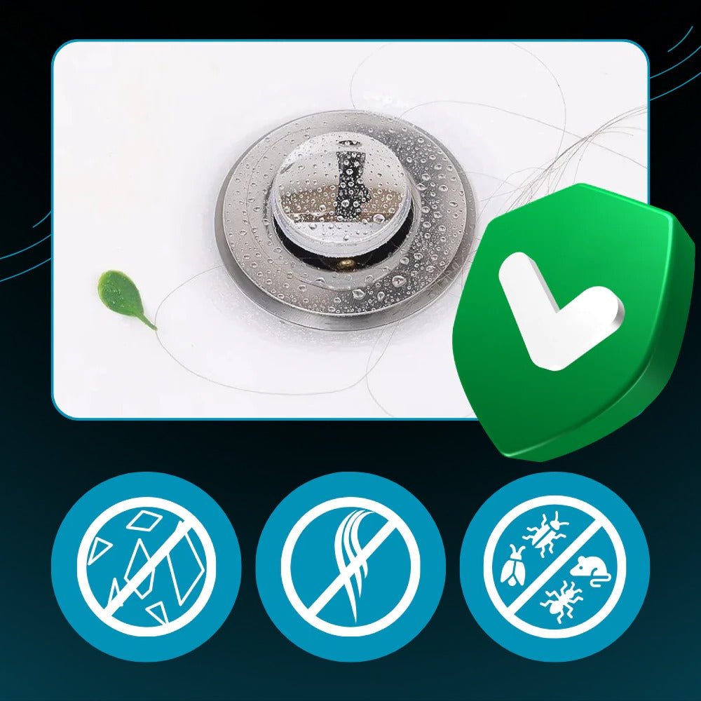 Odor Isolation Pop Up Sink Stopper - TRENDVYO