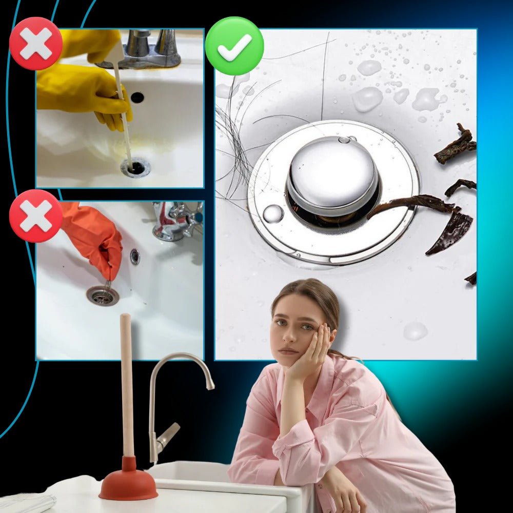 Odor Isolation Pop Up Sink Stopper - TRENDVYO