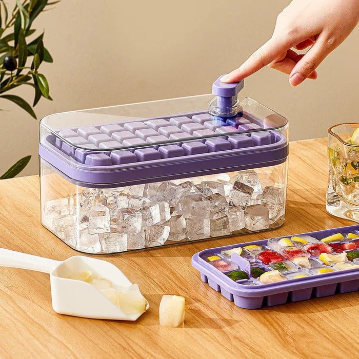 One-Click Ice Tray System - TRENDVYO